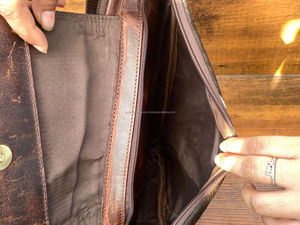 Bolsos de cuero para senderismo hechos a mano para mujer, bolsos de hombro tipo bandolera pequeños de piel de vaca, bolsos de pecho informales de cuero genuino para teléfono - Product Image 5