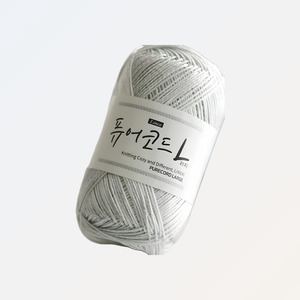 Hilo de poliéster para tejer Purecord L, hilo metálico para crochet, para tejer a mano, ovillo de 70g, hilo de crochet a granel - Product Image 4
