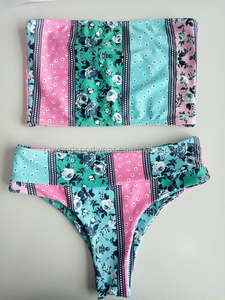 Último Diseño de Bikini Brasileño Sexy de Spandex/Nylon para Mujer - Marca Privada, Sin Costuras, Ligero, Conjunto Mini de 2 Piezas - Product Image 5