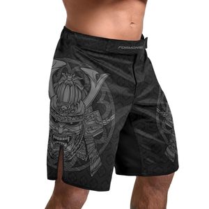 Pantalones cortos MMA para hombre, con estampado, cintura elástica, para entrenamiento en gimnasio, kickboxing, ligeros, de secado rápido, coloridos, para artes marciales mixtas. - Product Image 3