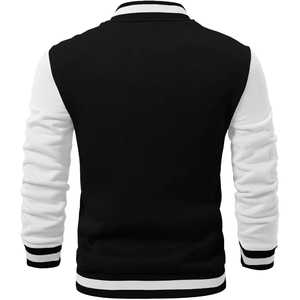 Chaqueta Bomber Varsity Extra Grande con Parche Personalizado, Chaqueta Varsity Casual para Hombre, Chaqueta Letterman con Bordado Personalizado de Fábrica al por Mayor - Product Image 2