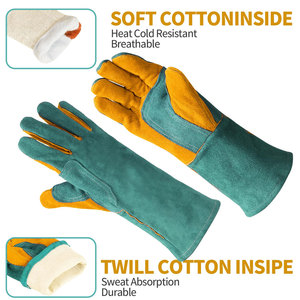 Comfortable Fit Safety Gloves Premium Quality Custom Cowhide Leather Made Touchscreen Safety Gloves - Product Image 6