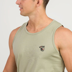 Conception de logo personnalisé, t-shirts sans manches pour hommes, service OEM, t-shirts sans manches pour hommes à bas prix - Product Image 5