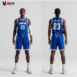 Uniforme de Baloncesto Sublimado a Precio de Fábrica, 100% Poliéster, Secado Rápido, Absorbe la Humedad, Conjunto de Uniforme de Baloncesto vafir - Product Image 6