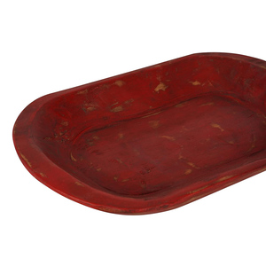 Rustic Solid Wood Dough <b>Bowl</b> Wooden Tabletop <b>Decorative</b> <b>Bowl</b> with Bathroom Counter <b>Keys</b> Organizer Home Decor - Product Image 3