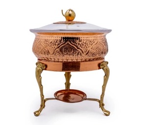 Elegant Stainless Steel Food <b>Warmer</b> Set Durable <b>Buffet</b> Serving Dish for Catering At Best Price - Product Image 3