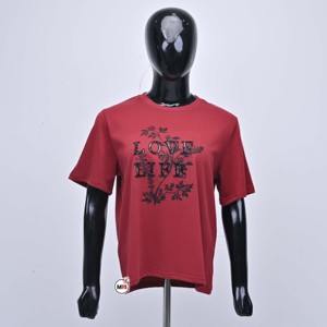High Quality Women <b>T</b> <b>Shirt</b> <b>Sequin</b> Chenille Unique Embroidery Printing Base Short Sleeve Crew Neck Cotton Breathable Solid Color - Product Image 1
