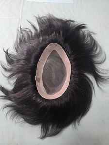 วิกผมและผมต่อสำหรับผู้ชาย 100% HD Remy Hair ฐานโมโนฟิลาเมนต์ ผมดิบจากบังกลาเทศ Taz Hair BD - Product Image 4