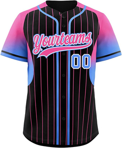 Maillot de baseball unisexe au design tendance à prix abordable, couleur unie, taille personnalisée, impression numérique du logo sur le devant, uniformes à séchage rapide - Product Image 4