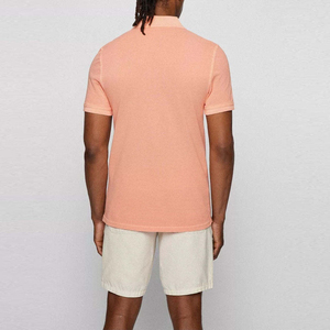 Ensemble polo d'été léger et réversible 2 pièces pour homme : T-shirt à manches courtes et short – Tenue décontractée et sportive en coton biologique de haute qualité - Product Image 6