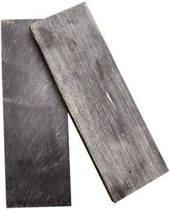 Escamas de cuerno de búfalo negro natural talladas a mano, genuinas y duraderas, para mango de cuchillo, material para fabricación de cuchillos DIY, Midnight - Product Image 3