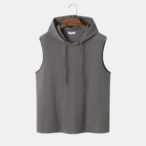Débardeurs de sport pour hommes grandes tailles, débardeurs de musculation sans manches, vêtements d'été pour hommes, débardeurs de fitness pour la gym - Product Image 1