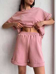 Camiseta informal estampada para mujer, camiseta de verano de manga corta, transpirable, ligera, suave y cómoda, camiseta de uso diario a la moda para mujer - Product Image 3