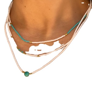 Handmade Bliss Summer Jewellery, Boho Jewellery Handmade <b>Alexandrite</b> Birthstone <b>Necklace</b> - Product Image 1
