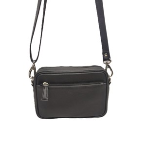 Bolsos de mano de cuero liso o PU vegano para mujer, bandoleras, bolsas de maquillaje, bolsos de moda 2026 de diseñador, de exportador indio - Product Image 1
