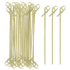 HIGH QUALITY Eco-Friendly Bamboo Skewers 12cm Disposable Fruit Sticks for Dessert, Appetizers & Buffet Party - Product Image 4