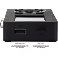 Tarjeta de Captura de Video con Entrada AV RCA y Salida USB para Cintas VHS, Videocasetes y Juegos