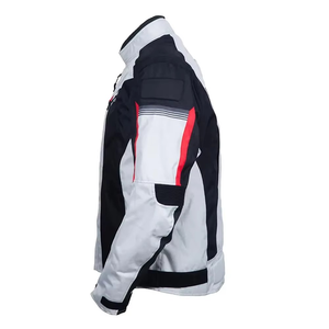 Men's Motorbike <b>Racing</b> <b>Jacket</b> Leather Eco-friendly Anti-UV Breathable Full Sleeve 550g Fabric Customizable All Seasons Custom - Product Image 3