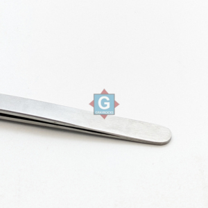 Pinces à épiler en acier inoxydable à pointe droite pour extensions de cils, testées à la main, vente en gros - Product Image 6