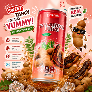 Bebida de jugo de tamarindo enlatada, bebida saborizada de 240 ml, origen Vietnam, bebida sin alcohol OEM. - Product Image 2