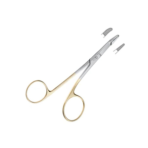 Portaagujas Foster-Gillies JI-9007 con mandíbula dentada de carburo de tungsteno, certificado CE para uso quirúrgico de precisión - Product Image 4