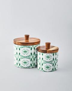 กล่องใส่เครื่องเทศไม้ชีแชมจากโรงงานผู้ผลิตโดยตรง พร้อมขวดและกระปุกเก็บของรูปทรงสี่เหลี่ยมผืนผ้า สำหรับใส่เครื่องเทศในครัว เหมาะสำหรับงานแต่งงาน - Product Image 3