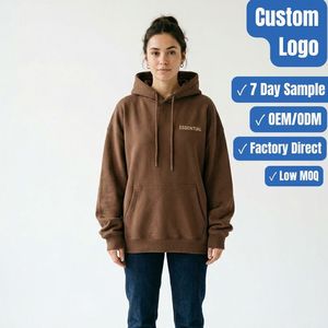 Sudadera con Capucha Estilo Vintage para Mujer, Personalizada, Talla Grande, Fabricante de Moda OEM ODM - Product Image 1
