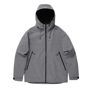 Veste coupe-vent imperméable à capuche NESTA SPORTS, couleur unie, unisexe, logo personnalisé, veste softshell pour la randonnée en plein air - Product Image 4