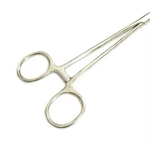 Pinces hémostatiques Halsted courbées et droites, pinces chirurgicales pour artères, en acier inoxydable, manuelles, durables, réutilisables, classe I, usage général - Product Image 3