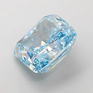 Elegante Cojín Cuadrado Azul con Diamante Cultivado en Laboratorio de 3.5CT SI1 Certificado IGI CVD 3EX, Proveedor para Distribuidores e Importadores Globales de Diamantes - Product Image 6