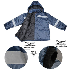 Veste utilitaire réfléchissante pour homme, vêtement de protection pour l'extérieur, conçue pour des performances fiables dans les environnements de travail actifs - Product Image 4