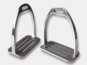 Estribos de Equitación de Alta Calidad 2026, Acero Inoxidable, Reposapiés de Goma, Diseño Antideslizante, Comodidad y Seguridad para Deportes Ecuestres - Product Image 2