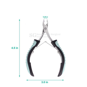 Coupe-ongles/pince à ongles professionnel de qualité supérieure en acier inoxydable, lame droite et tranchante, ouverture large – Durable et léger - Product Image 3