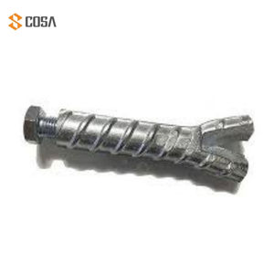 Ancre à aile métrique de couleur argent, résistante aux séismes, force de cisaillement de 5000 lb, zinguée, pour béton, filetage M16, fabrication chinoise - Product Image 4