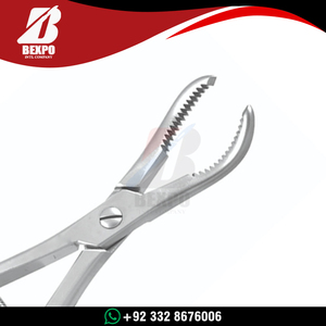 Pince de réduction osseuse dentée en acier inoxydable de 170 mm pour chirurgie osseuse - Product Image 6
