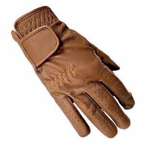 Gants d'équitation en cuir légers et personnalisables, unisexes, nouveau stock, confortables, durables, respirants, pour l'été - Product Image 6