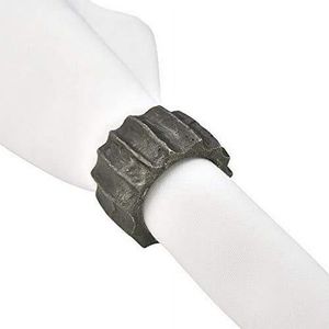 Modern Aluminum Napkin Rings Handmade For Luxury Dining <b>Tables</b> Perfect For <b>Parties</b> And Festive Celebrations - Product Image 3