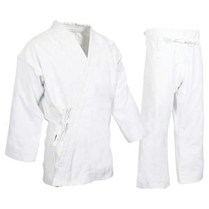 Vêtements d'arts martiaux en gros pour hommes, uniformes de judo et de karaté 100% coton, design personnalisable, impression, séchage rapide, respirant, service OEM - Product Image 3