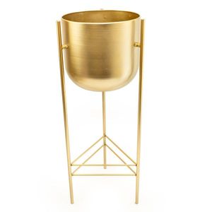 Macetero Metálico Premium con Soporte para Decoración de Alta Gama que Ofrece un Aspecto Elegante y una Gran Durabilidad - Product Image 3