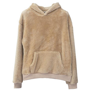 Sudadera con capucha de forro polar sherpa para hombre con estilo urbano de lujo, desarrollo de muestras para marcas de ropa boutique — 105 caracteres - Product Image 3
