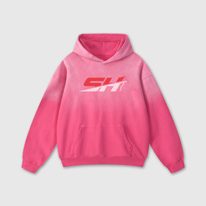 Sweat-shirts à capuche pour hommes, fabrication sur mesure, effet délavé, coton premium, modèles unis pour marques de vêtements, en pack. - Product Image 5
