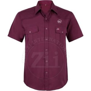 Chemise de soudage FR légère à manches courtes avec dos en maille ventilée, poches à rabat sur le devant, 100% coton de haute qualité, pack respirateur - Product Image 1