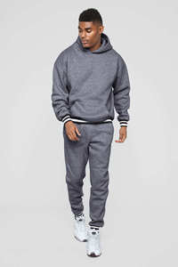 Custom Logo Active <b>Pullover</b> Cotton Polyester Pocket <b>Pullover</b> <b>Men</b> Tracksuit - Product Image 4
