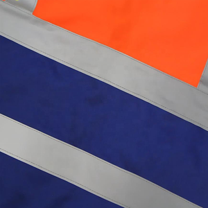 Gilet de chantier réfléchissant personnalisé en gros, fabricant OEM, fournisseur, maille polyester 120-150 GSM, production sous marque privée - Product Image 4