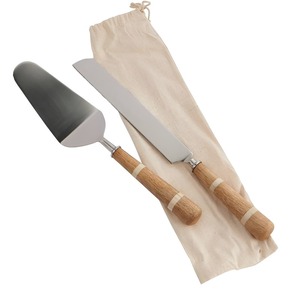 Stainless Steel <b>Cake</b> <b>Server</b> Hot Selling with Wooden Handle Occasion Decorative <b>Cake</b> <b>Server</b> Use for Sale Product - Product Image 3
