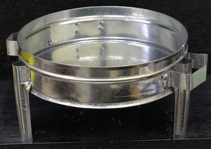 Parrilla Redonda de Carbón de Acero Inoxidable Premium al por Mayor, Modelo Manqal Daira, Mini Quemador de Carbón para Shisha, Soporte para Barbacoa - Product Image 2