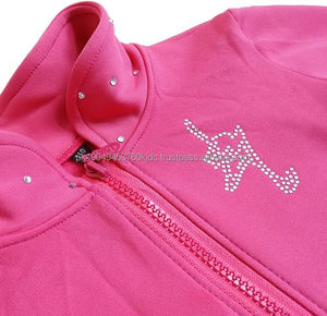 Vêtement de danse d'échauffement personnalisable unisexe pour adultes 2025, qualité supérieure, veste d'équipe de danse de cheerleading en nylon/polyester - Product Image 2