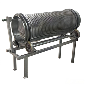 Cribadora de Tambor sin Eje ZHOUCHI, Equipo de Clasificación de Partículas, Capacidad de 0-6t/h, 380V, Patentada para la Clasificación de Arena y Grava - Product Image 2