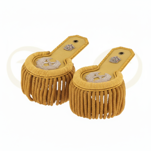 ปลอกไหล่เจ้าหน้าที่ผ้าฝ้ายคุณภาพดีที่สุด ราคาโรงงานถูก รับสั่งทำตามแบบ ปลอกไหล่เครื่องแบบ - Product Image 4