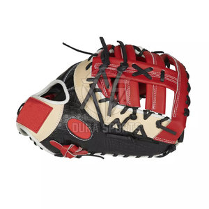 Gants de baseball haut de gamme en cuir de vache véritable, confortables et adaptés à l'entraînement quotidien au baseball. - Product Image 3